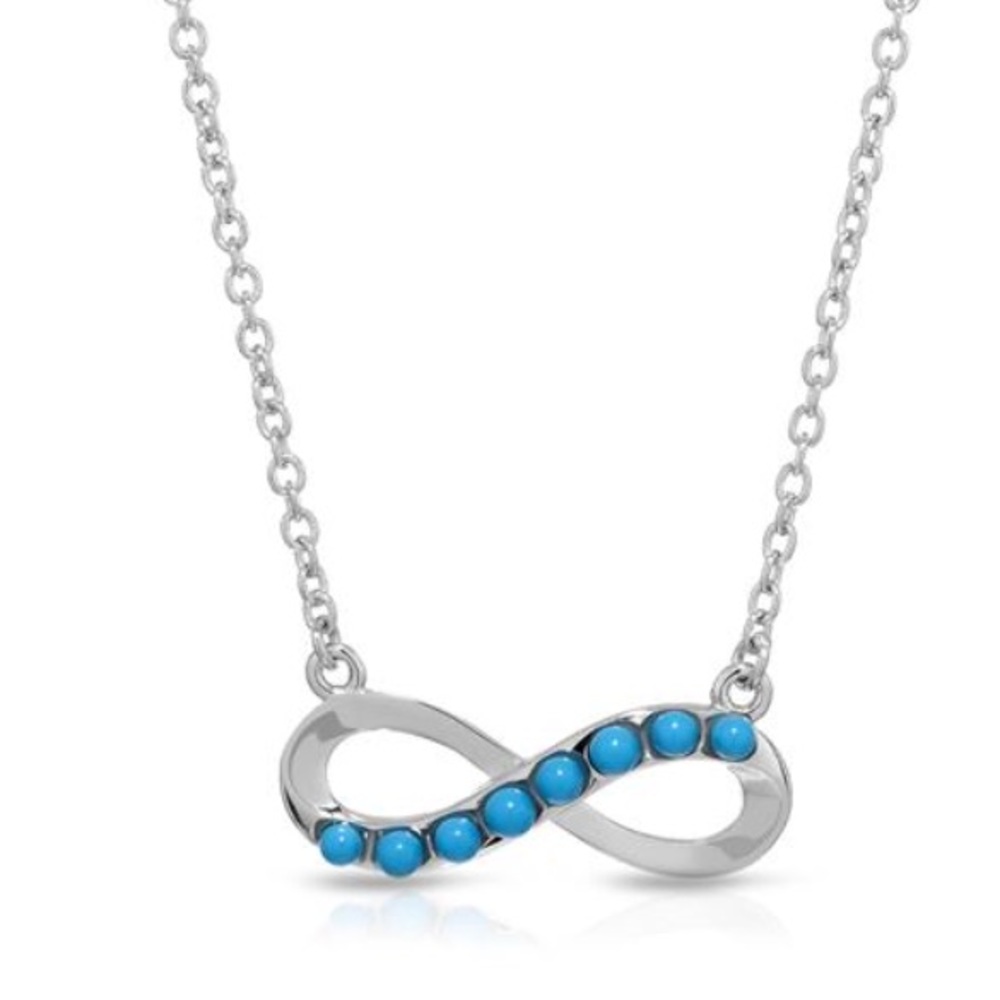 New Necklace with Turquoises 925 Sterling Silver